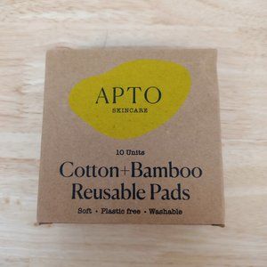 APTO Skincare Cotton + Bamboo Reusable Pads • 10 Units